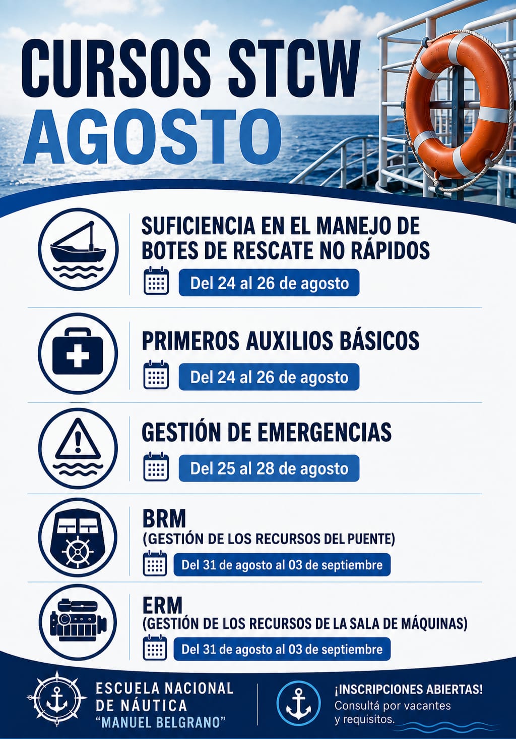 Curso STCW Formación Básica en Buques Tanque Petroleros y Quimiqueros